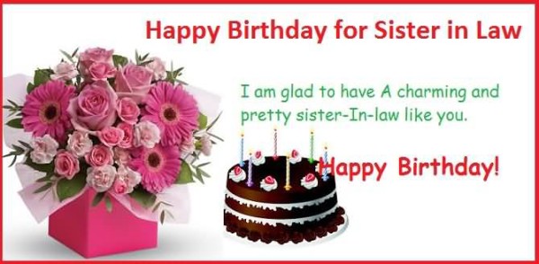 I Am Glad To Have A Charming Sister In Law-wb4909