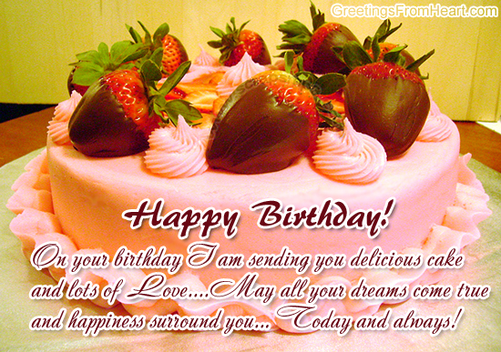 I Am Sending You Delicious Cake-wb0125