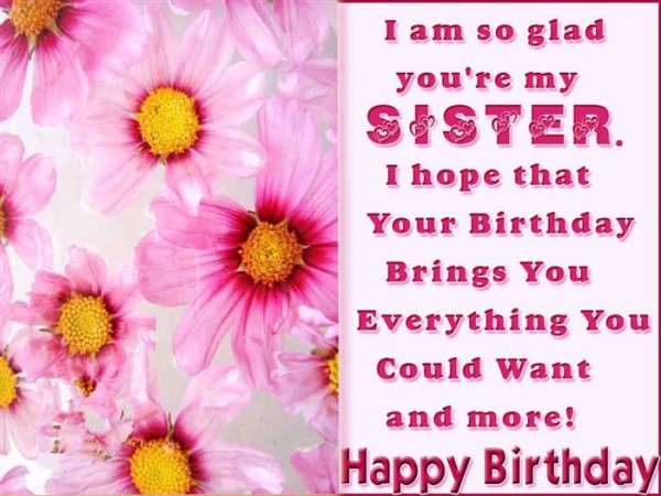 I Am So Glad You Are My Sister-wb365