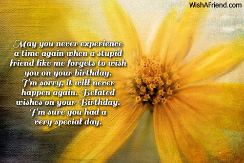 I Am Sure You had A Very Special Day-wb0933