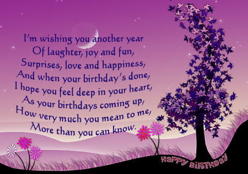 I Am Wishing You Another Year Of Laughter-wb6013