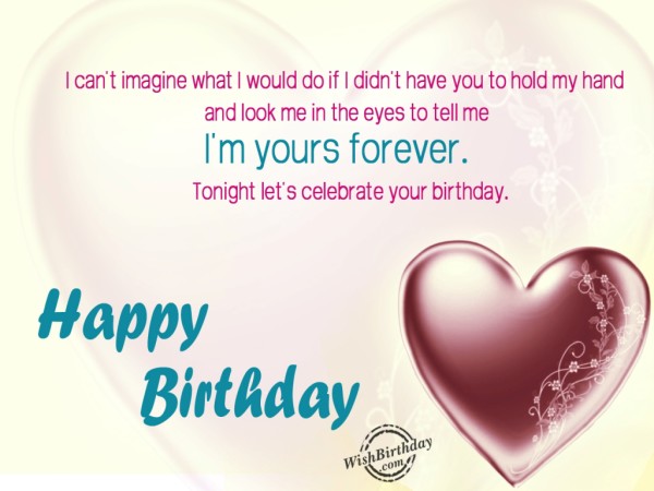 I Am Your Forever Happy Birthday-wb5311