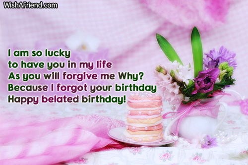 I Forget Your Birthday !-wb0941
