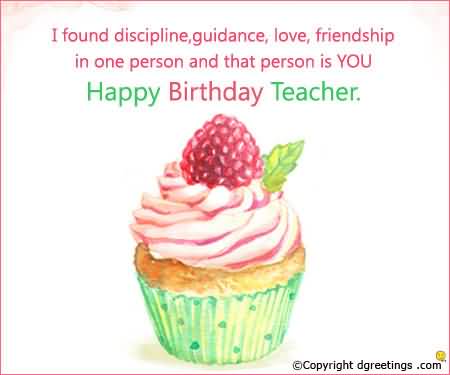 I Found Discipline Happy Birthday-wb816