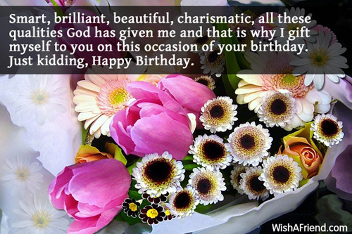 I Gift Myself To You Happy Birthday-wb6415