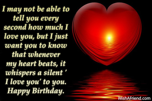 I Love You Happy Birthday !-wb5313
