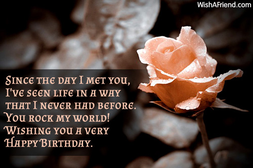 I Met You I Have Seen Life-Happy Birthday-wg6032