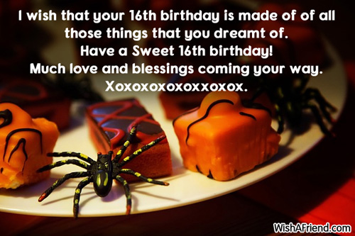 I Wish That Your Sixteenth Birthday Is made Of All Those Things That You Dreamt-wb3514