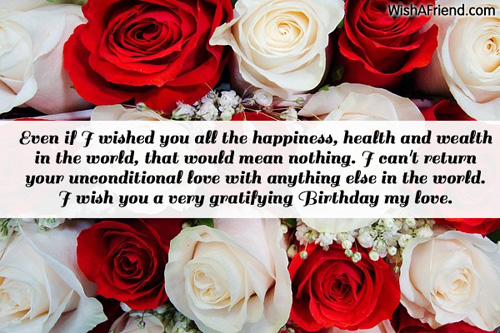 I Wish You A Very Gratifying Birthday My Love-wb910