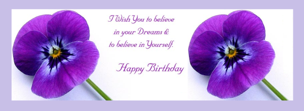 I Wish You To Believe In Your Dream-wb6508