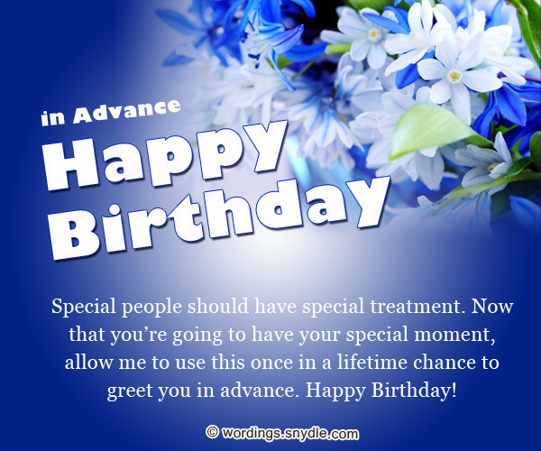 In Advance Happy Birthday-wb4641