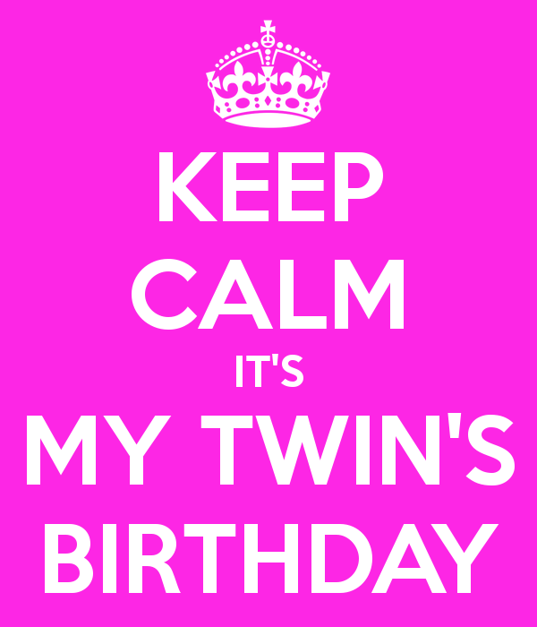 Its My Twins Birthday-wb7215