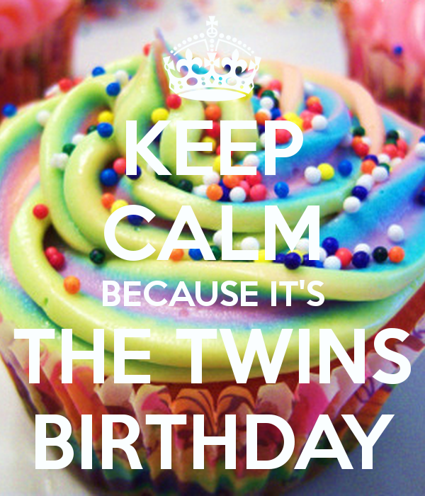 Its The Twins Birthday-wb7216