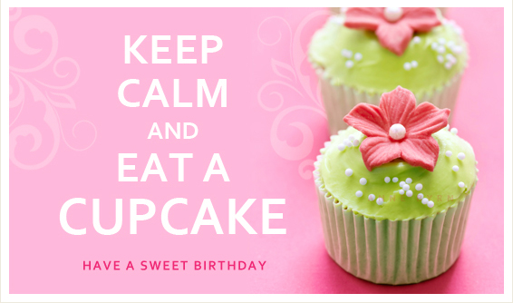 Keep Calm And Eat A Cupcake-wb787