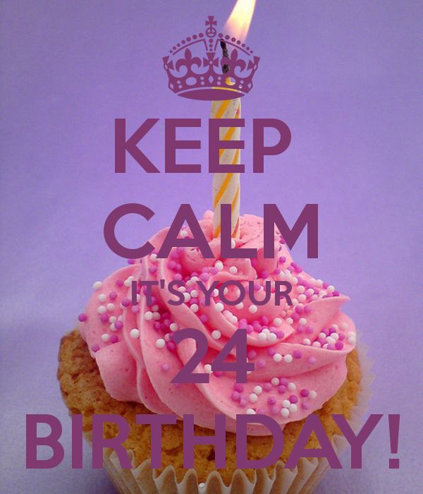Keep Calm It's Your Twenty Fourth Birthday-wb6406