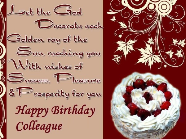 Let God Decorate Each Golden Day Happy Birthday-wb4725