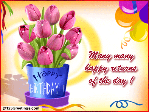 Many Happy Returns Of The Day My Dear-wb01409
