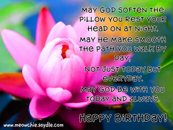 May God Be With You Happy Birthday-wb6018