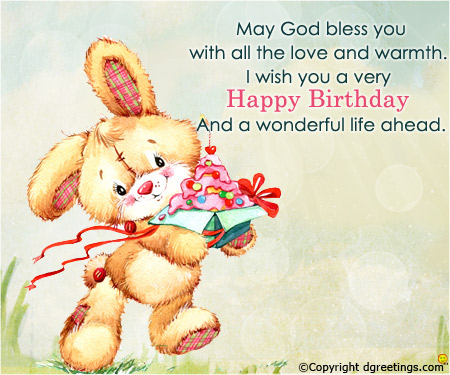 May God Bless You Happy Birthday-wb6019
