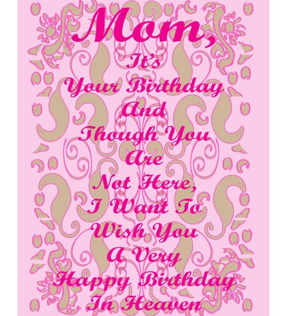 Mom It Is Your Birthday-wb4017