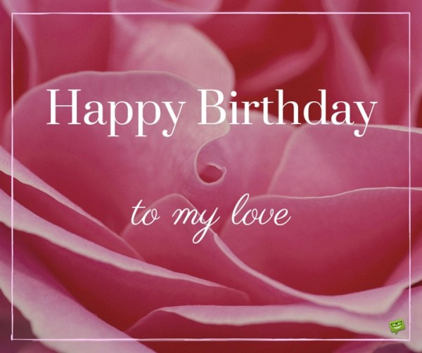 My Love - Happy Birthday-wb213