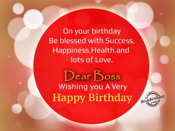 On Your Birthday Be Blessed With Success-wb6817