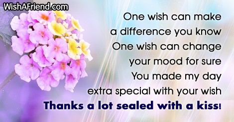 One Wish Can Make A Difference You Know-wb024053