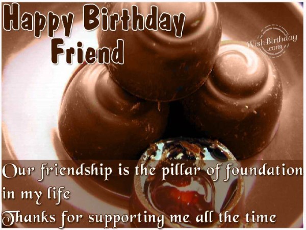 Our Friendship Is the pillar-wb5333