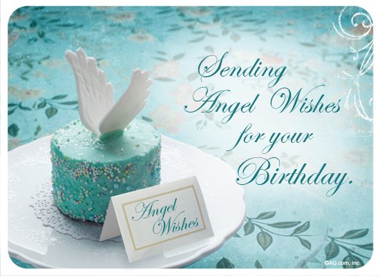 Sending Angel Wishes For Birthday-wb009069