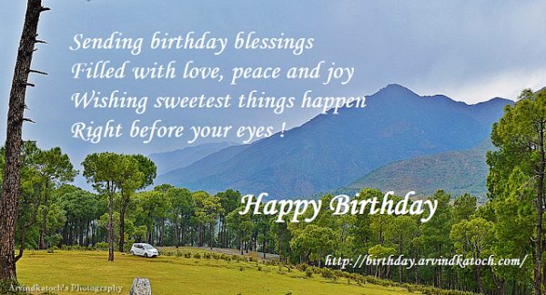 Sending Birthday Blessings Filled With Love-wb009070