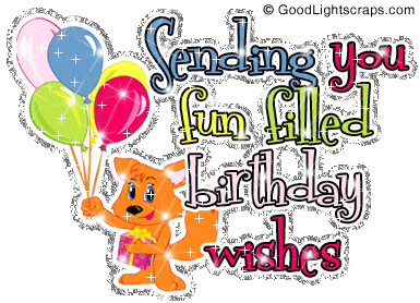 Sending You Fun Filled Birthday wishes-wg6458