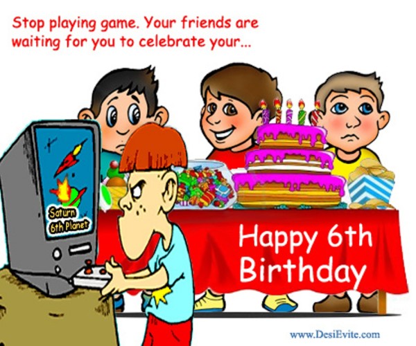 Stop Playing Game Happy Birthday-wb02609