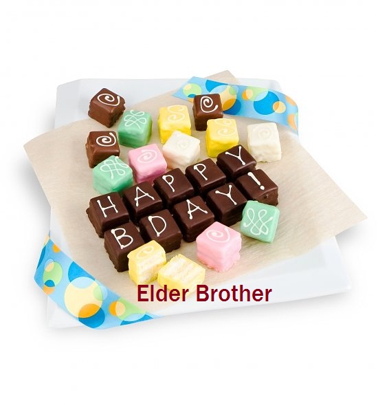 Sweet Birthday Wish For My Elder Bro-wb6048