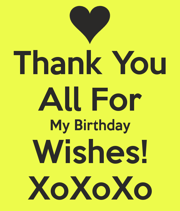 Thank You All For My Brithday-wb02910