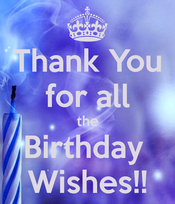 Thank You For All The Birthday Wishes-wb02914