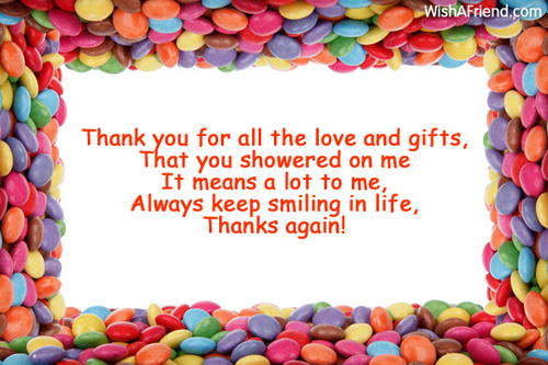 Thank You For All The Love-wb024068