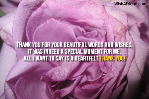 Thank You For Your Beautiful Words And Wishes-wb024087