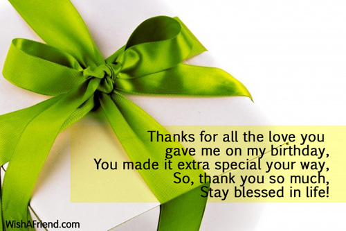 Thanks For All The Love-wb024103