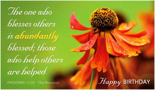 The One Who Blesses Others Is Abundantly Blessed-wb009078