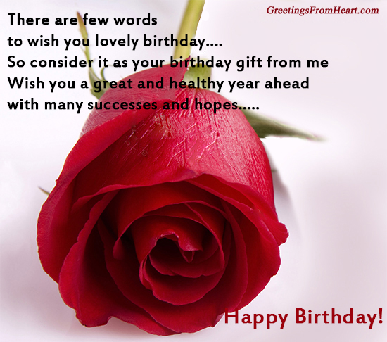 There Are Few Words To Wish You Lovely Birthday-wb5412