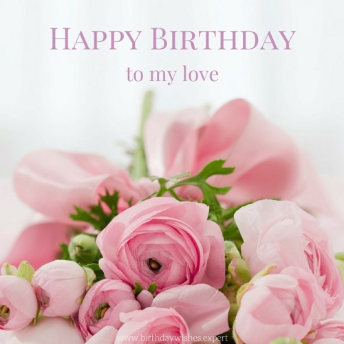 To My Love - Happy Birthday-wb214