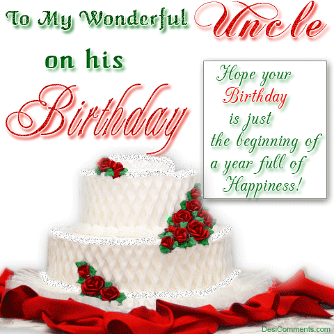 To My Wonderful Uncle On His Birthday-wb0231