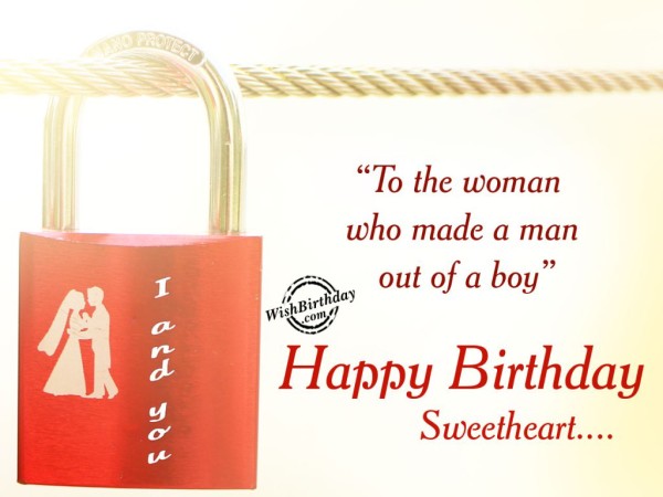 To The Woman Happy Birthday-wb9022