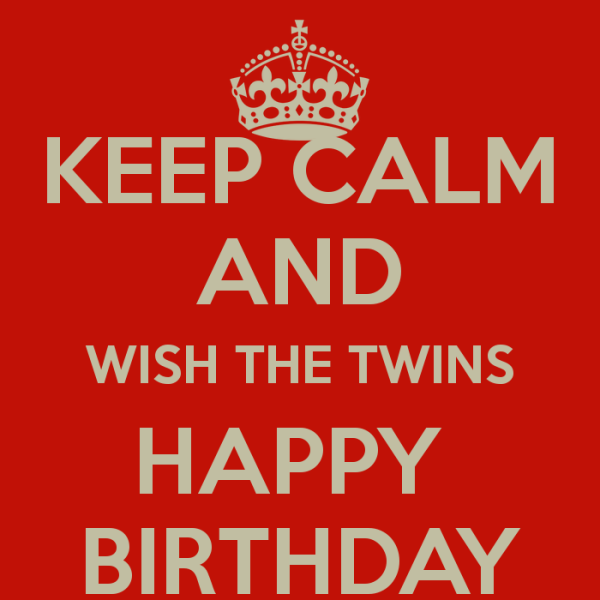 Wish The Twins Happy Birthday-wb7227