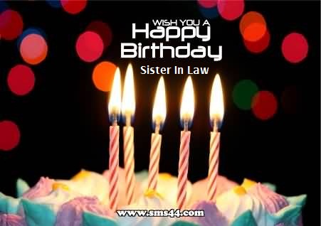 Wish You A Happy Birthday Sister In Law-wb4931