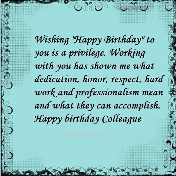 Wishing Happy birthday To You Is A Privilege-wb4734