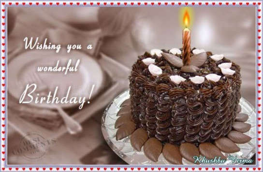 Wishing You A Wonderful Birthday-wb7945