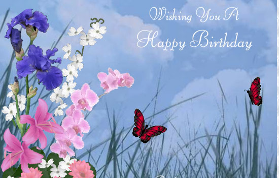 Wishing You A Happy Birthday With Love-wb02723