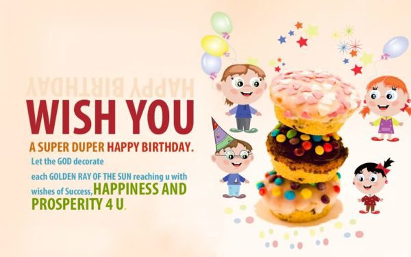 Wish You A Super Duper Happy Birthday