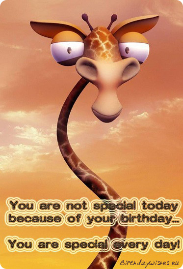 You Are Not Special Today !-wb0088